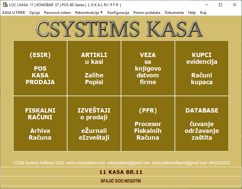 CSYSTEMS KASA2022